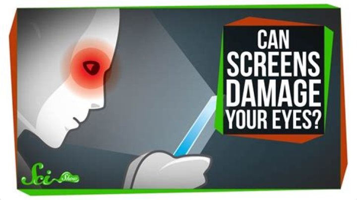 Do tv screens damage your eyes?