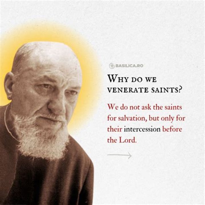 Do we venerate saints?
