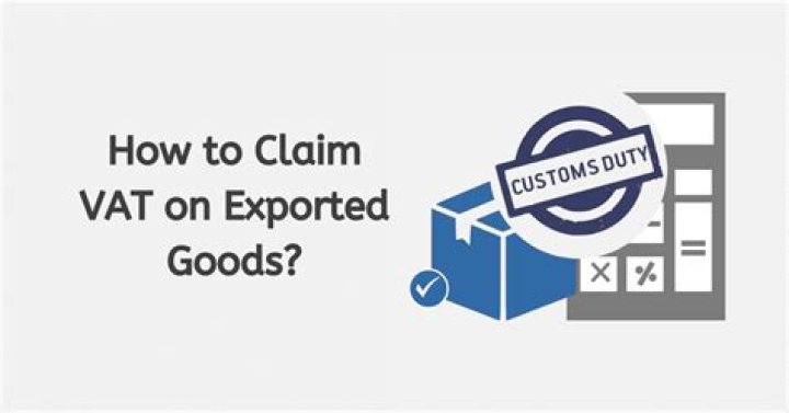 Do you charge vat on exported goods?