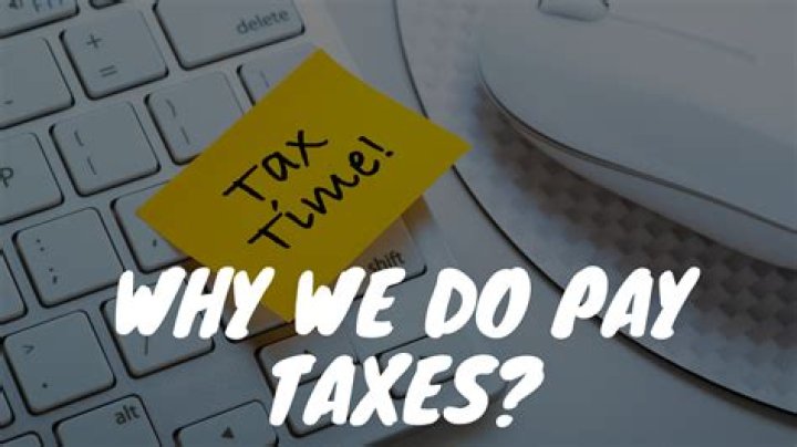 Do you legally have to pay taxes?