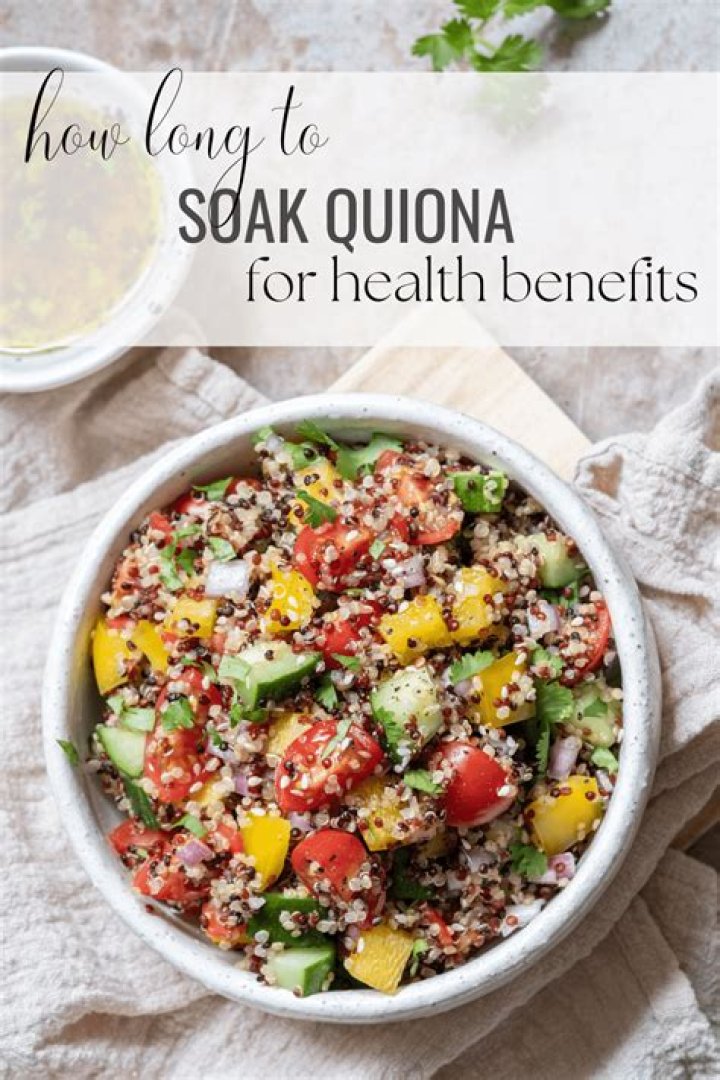 Do you need to soak quinoa?