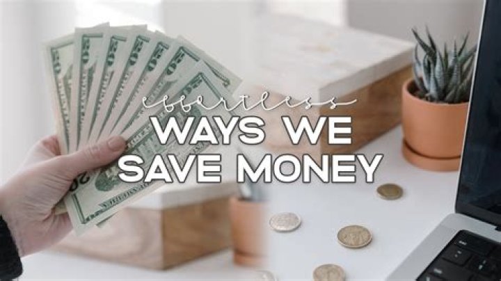 Do you save money?