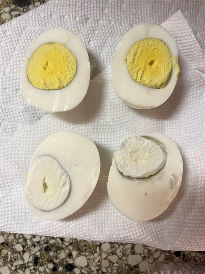 Does a hard boiled egg spin?