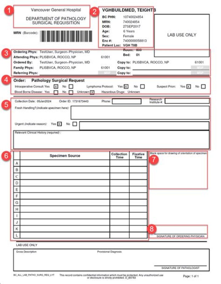 Does a requisition for blood work expire?