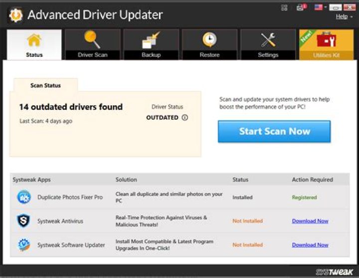 Does avast premier include driver updater?