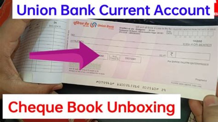 Does bank give check book?