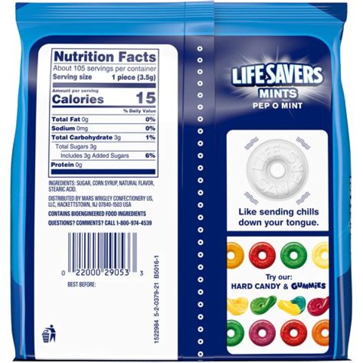 Does biting a lifesaver in the dark?