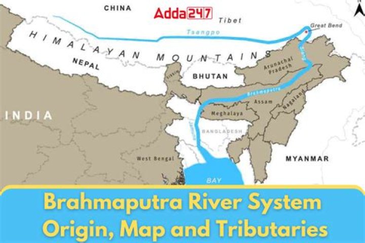 Does brahmaputra flow through bhutan?