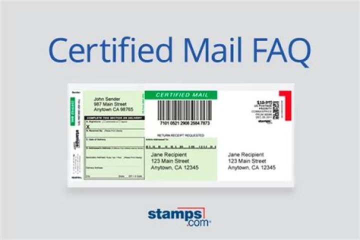 Does certified mail have to be signed for?