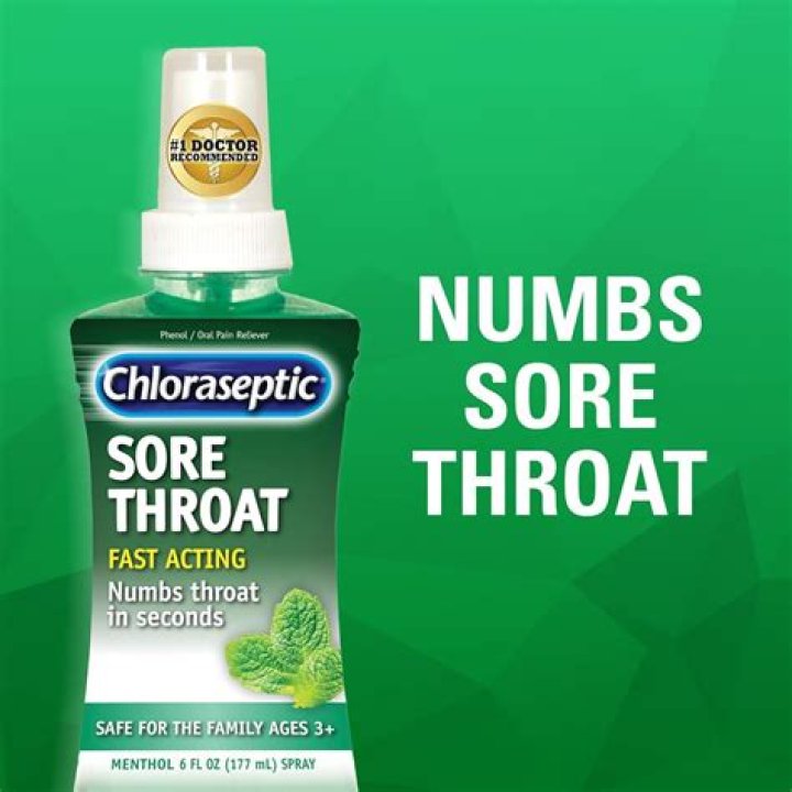 Does chloraseptic numb your throat?