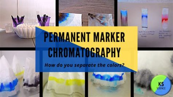 Does chromatography work with permanent markers?