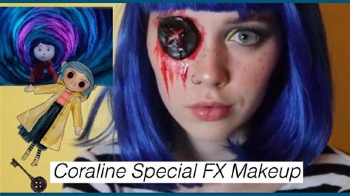 Does coraline have button eyes?