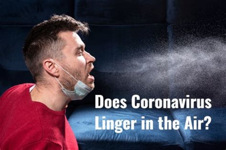 Does covid linger in the air?