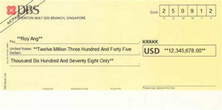 Does dbs bank provide cheque book?
