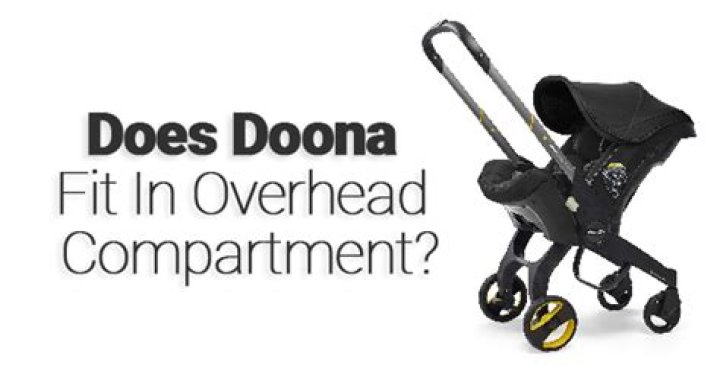Does doona fit in overhead compartment?