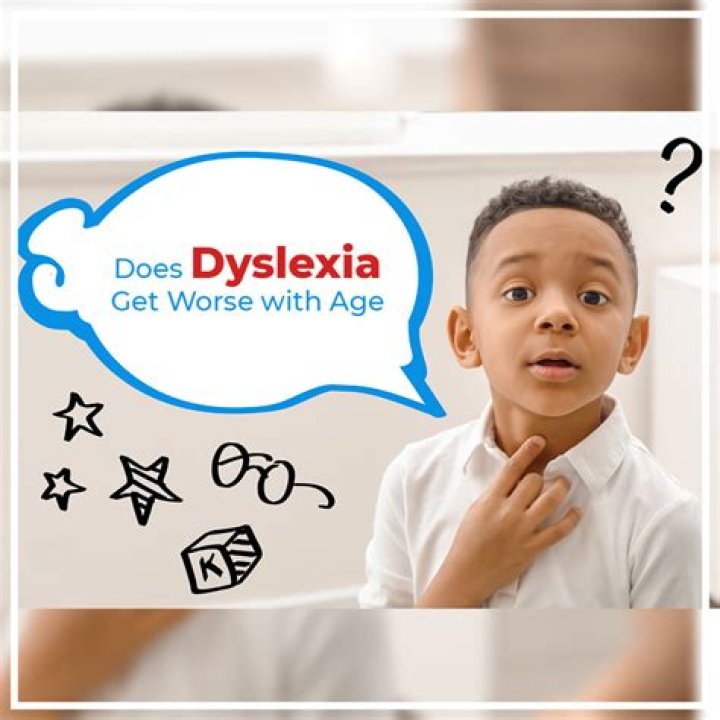 Does dyslexia get worse with age?
