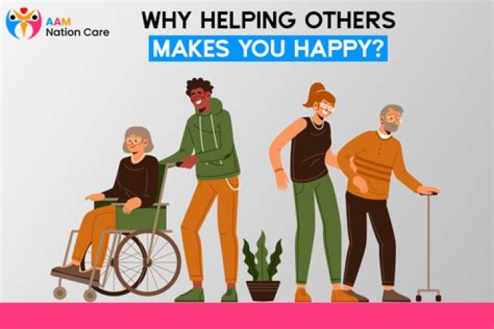 Does helping others make you happy?