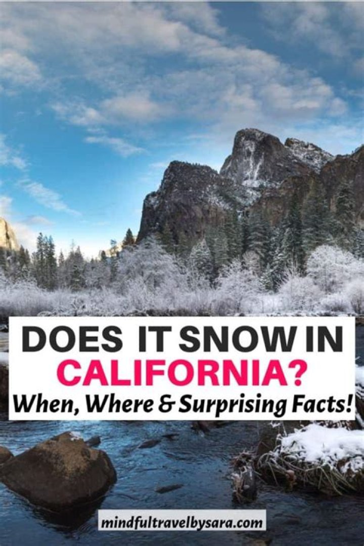 Does it snow in yermo?