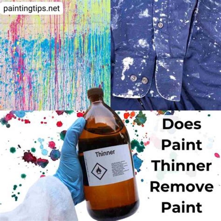 Does lacquer thinner remove paint?