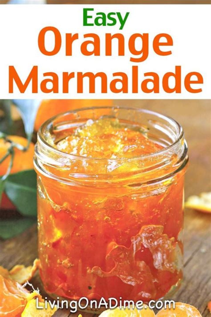 Does marmalade thicken as it cools?