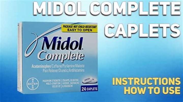 Does midol help with headaches?