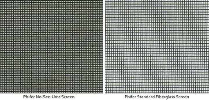 Does no-see-um screen work?