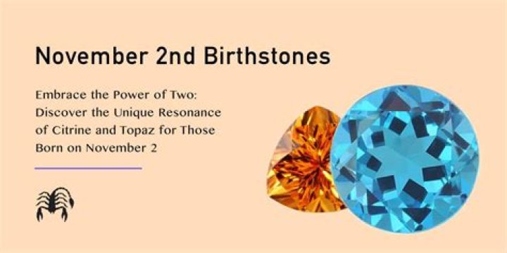 Does november have two birthstones?