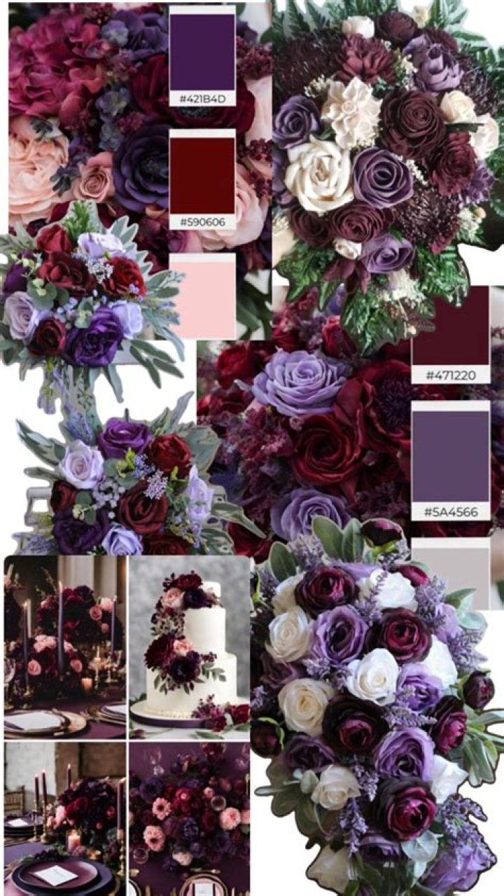 Does plum go with brown?
