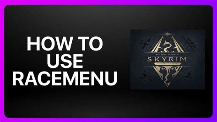 Does racemenu work with skyrim vr?