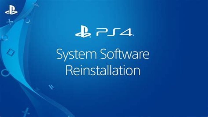 Does reinstalling ps4 software delete everything?