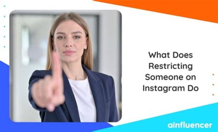 Does restricting someone on instagram hide your posts?