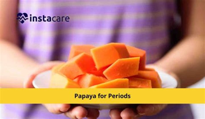 Does ripe papaya induce periods?