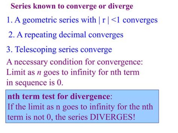 Does sequence converge or diverge?