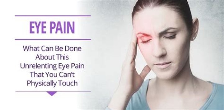 Does the eyeball feel pain?