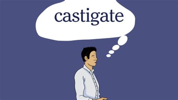 Does the word castigate mean?