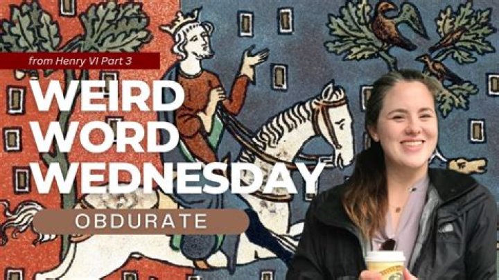 Does the word obdurate mean?