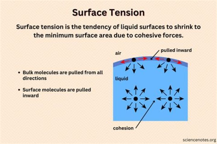 Does viscosity affect surface tension?