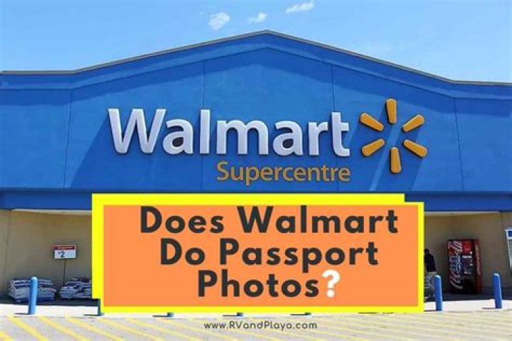 Does walmart do passport photos?