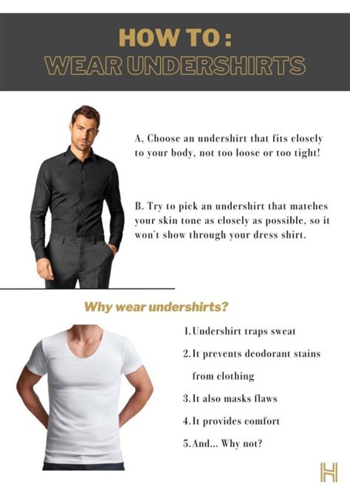 Does wearing undershirt keep you cooler?