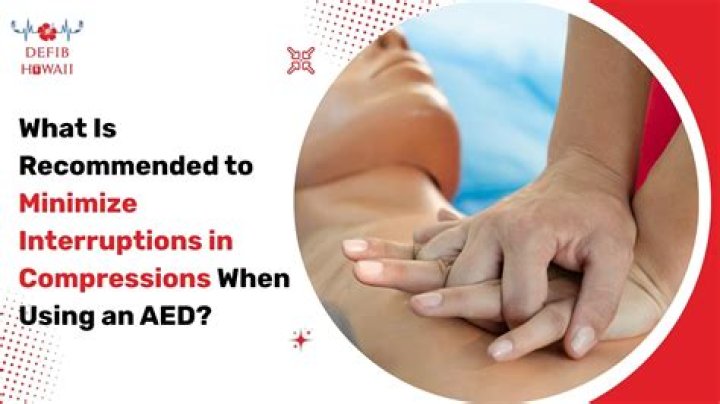 During resuscitation why is it important to minimise interruptions in compressions?