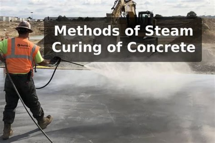 During the curing process concrete will?