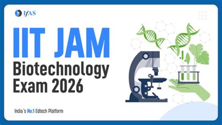 For biotechnology which entrance exam?