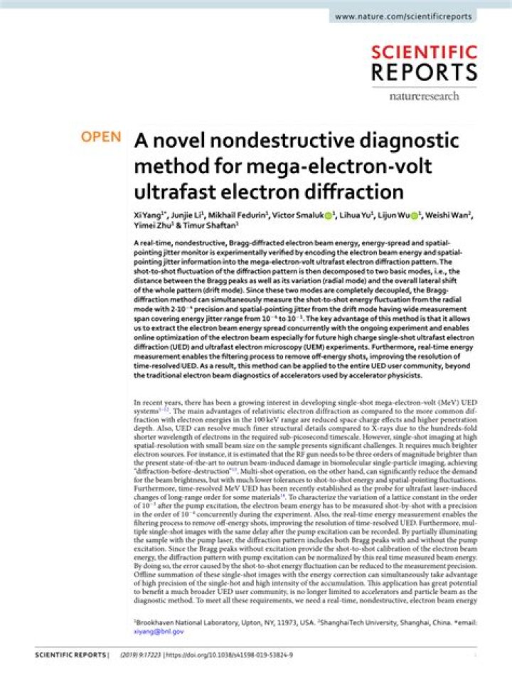 For mega electron volt?
