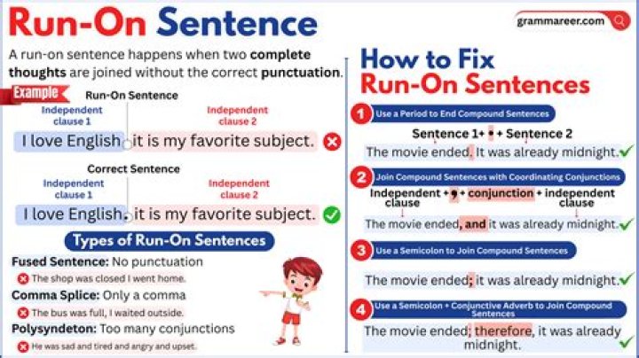 For run in a sentence?