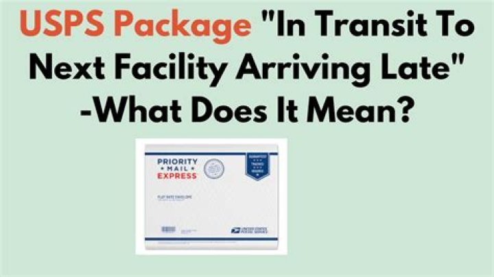 For ups what does in transit mean?