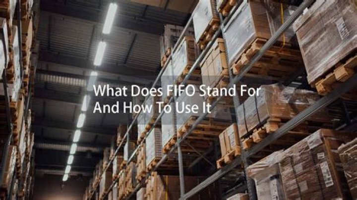For what does fifo stand?