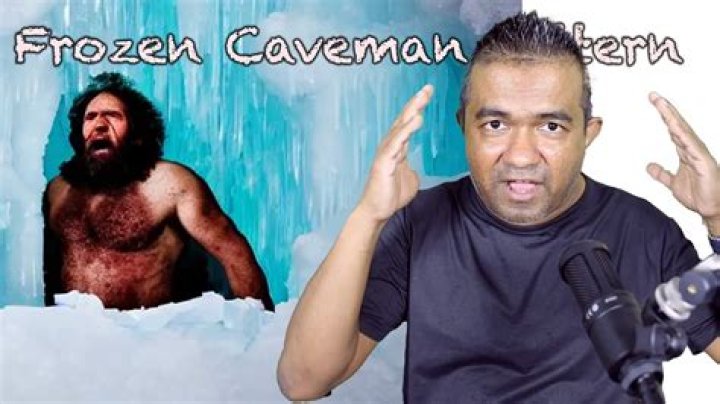 Has a frozen caveman ever been found?