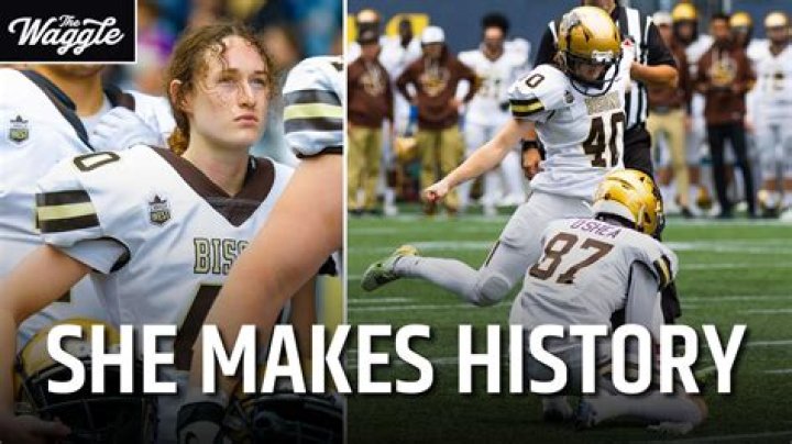 Has a girl ever played in the nfl?
