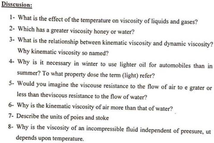 Has a greater viscosity?