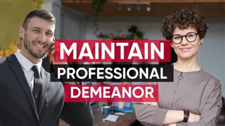 Has a professional demeanor?